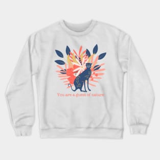 CHEETAHS BOHO MOOD Crewneck Sweatshirt